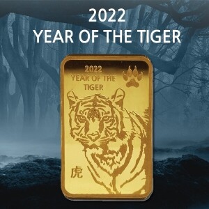 2022 TIGER 75g 골드바 (호랑이)